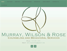 Tablet Screenshot of mwrcounseling.com